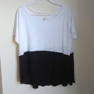 Free People Tops - Free People We the Free Midnight Colorblock Tee Free People Tops - Free People We the Free Midnight Colorblock Tee